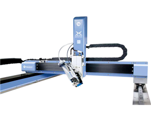 在线式“SX”系列<br>能嵌入自动机的高精度，高速点胶机械臂